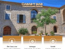 Tablet Screenshot of casas-y-mas.com